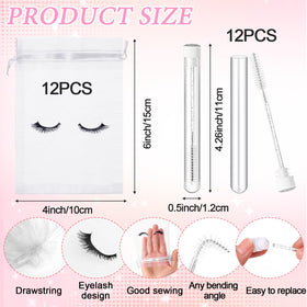 Zhehao eyelash aftercare bag keeps tools organized and portable.