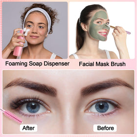 Zhehao pink lash kit collection for complete professional supplies