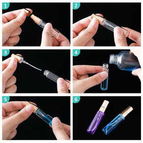 Zhehao leak-proof mini bottle keeps liquids contained during travel.