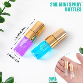 Zhehao 2ml refillable bottle shows contents at a glance for quick reloading.