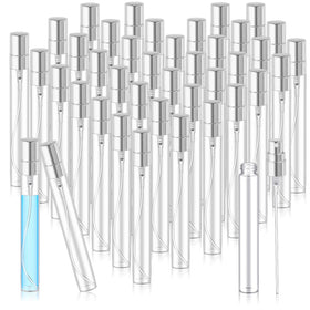Zhehao mini spray bottle 10ml clear glass, portable travel size for on-the-go scents.