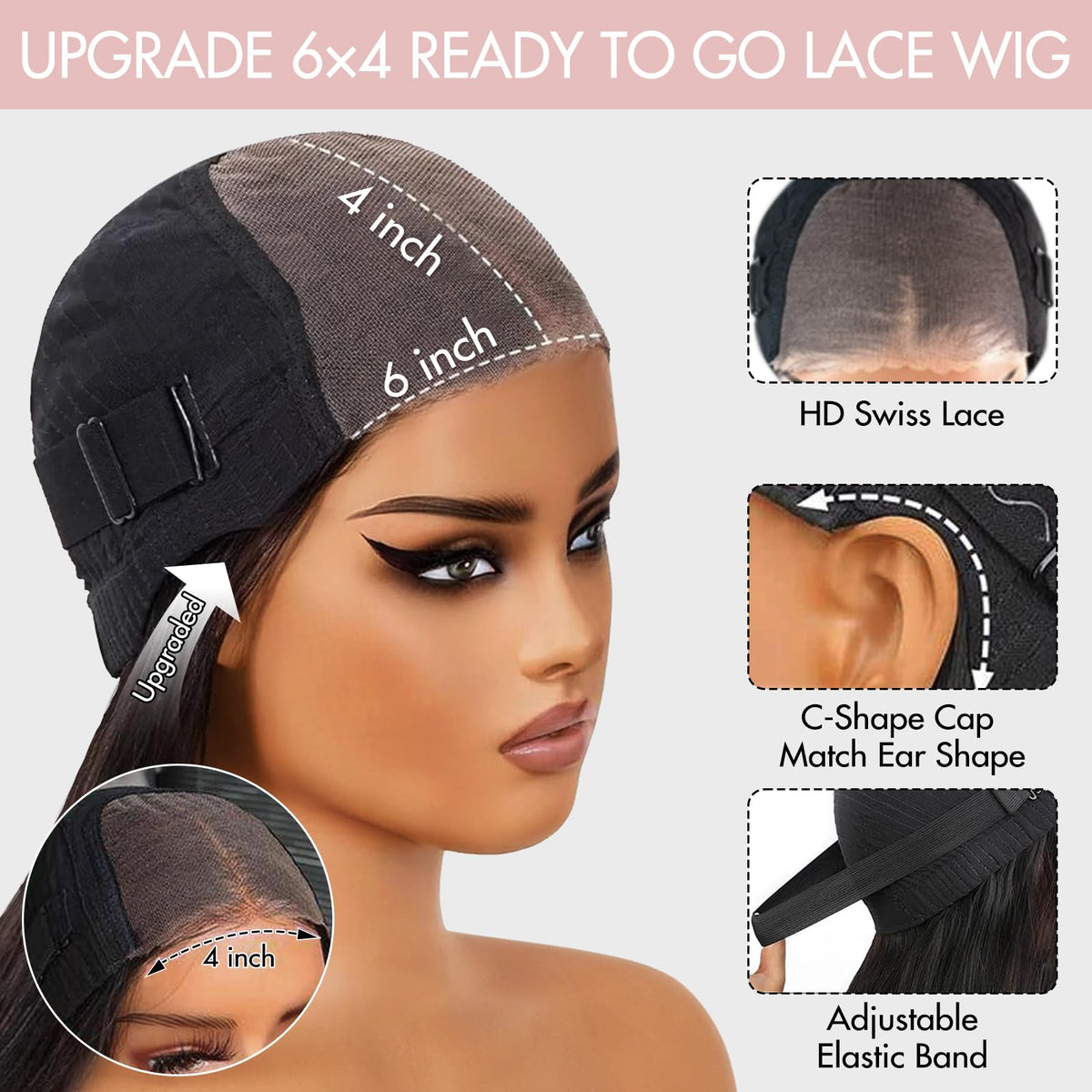 ZHENGON Bob wig virgin Brazilian human hair with smooth texture