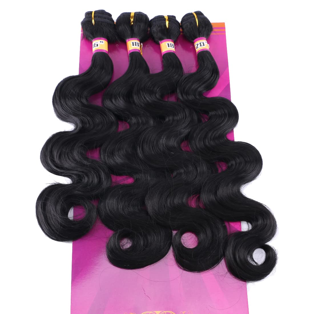 ZHENLISI body wave bundles 16in, full texture for easy daily styling.