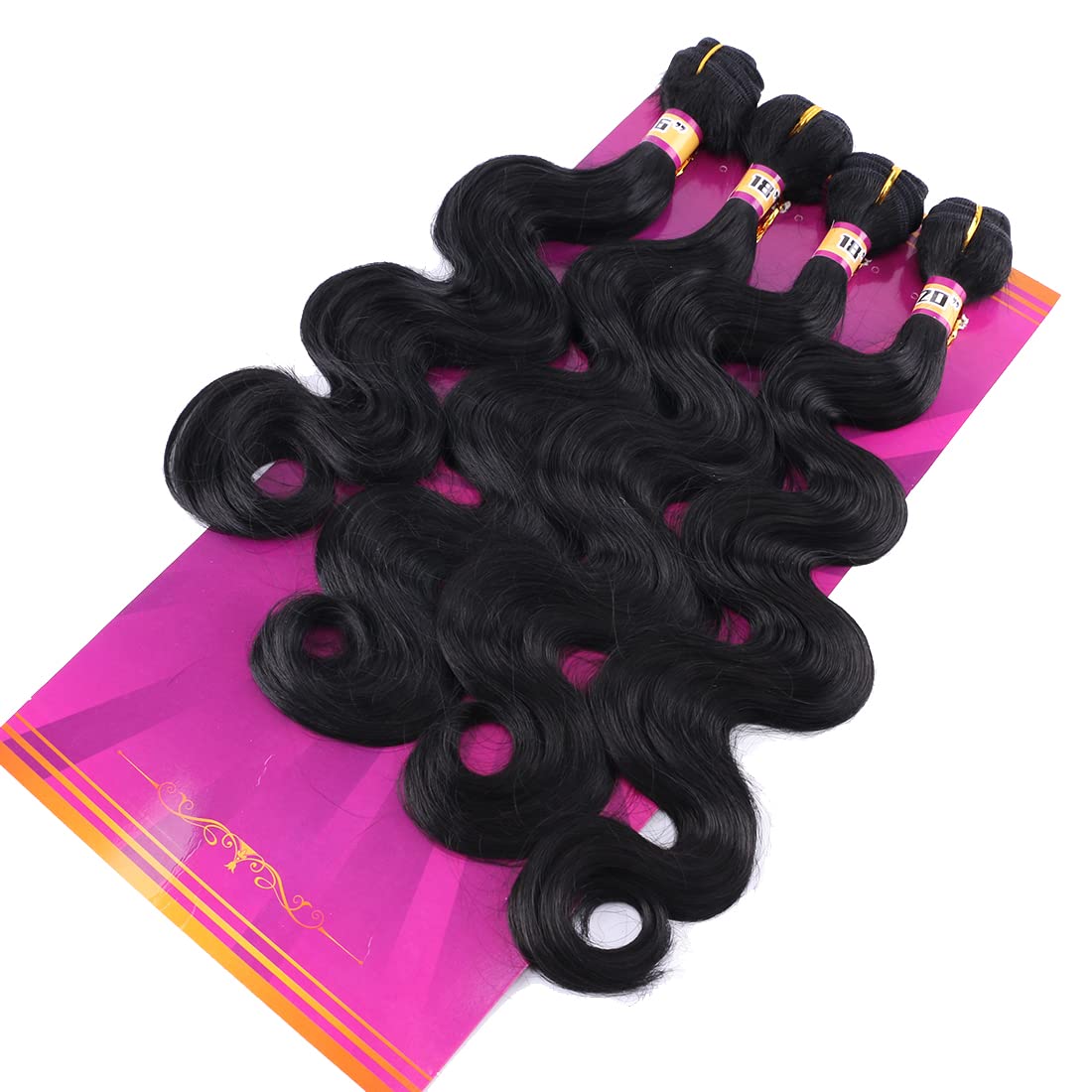 ZHENLISI body wave bundles 20in, long, natural flow and style.
