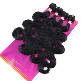 ZHENLISI body wave bundles 20in, long, natural flow and style.
