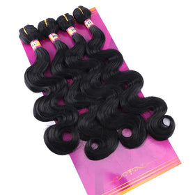 ZHENLISI body wave weft no shedding, tight double machine weave for durability.