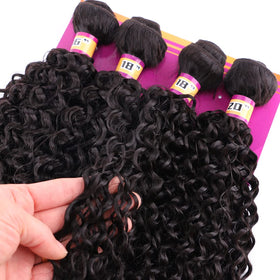 ZHENLISI four bundles pack provides full head coverage and budget-friendly styling.