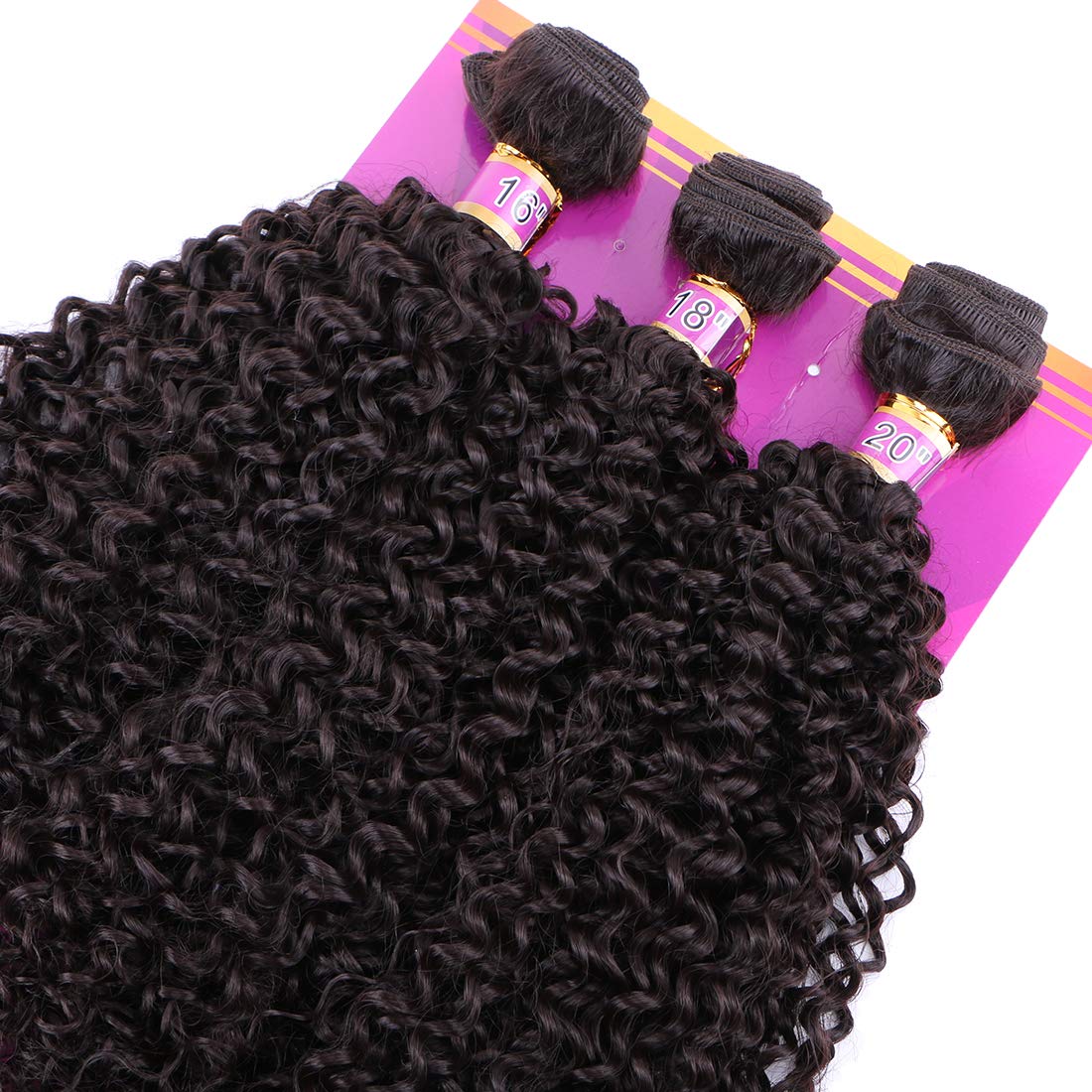 ZHENLISI full-head look with 3-pack showcases quick style changes.