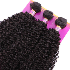 ZHENLISI full-head look with 3-pack showcases quick style changes.