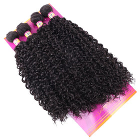 ZHENLISI heat-resistant synthetic hair can be flat ironed for styling flexibility.