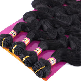 ZHENLISI heat-resistant synthetic hair, safe up to 180°C for styling flexibility.
