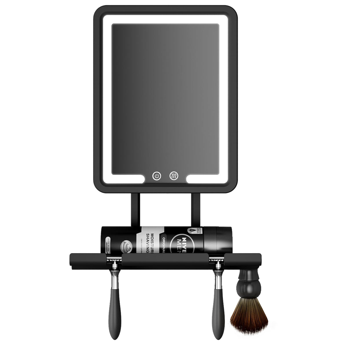 Zhenyemei adhesive wall mount enables drill-free, quick installation.