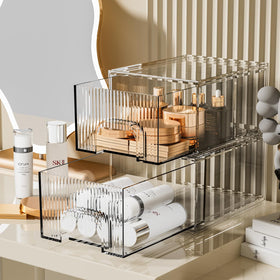 ZHIAI multipurpose storage drawer for kitchen and bathroom helps maximize space.