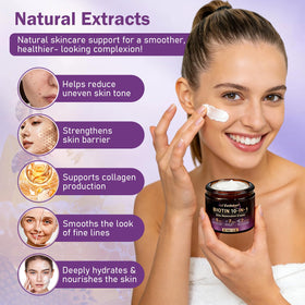 zhmndo Biotin 10-in-1 cream natural ingredients spotlight with plant extracts