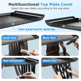 ZHOOGE dye bowls storage platform keeps bowls secure and within reach.