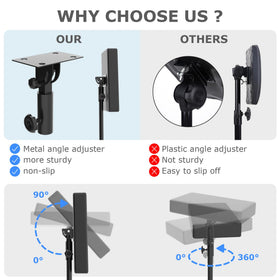 ZHOOGE tattoo arm rest stand height adjuster lets you customize the setup.