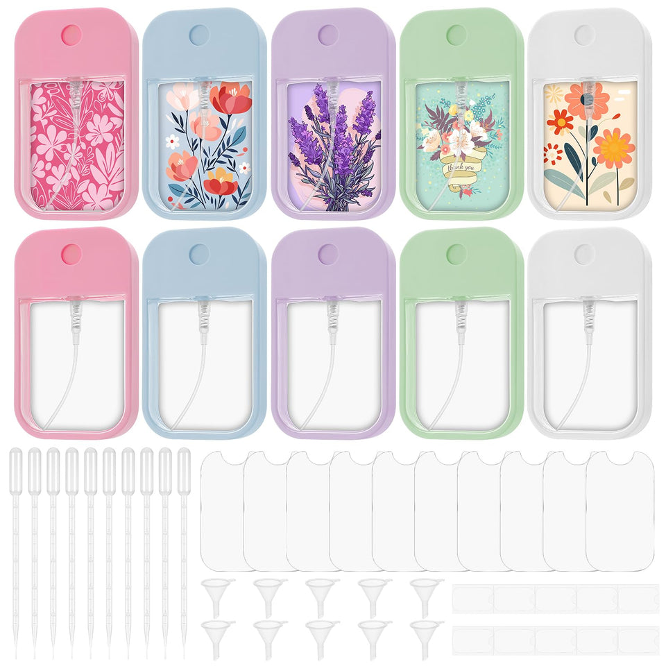 ZhouBoat 10-pack sublimation bottles, front view, travel-ready and customizable.