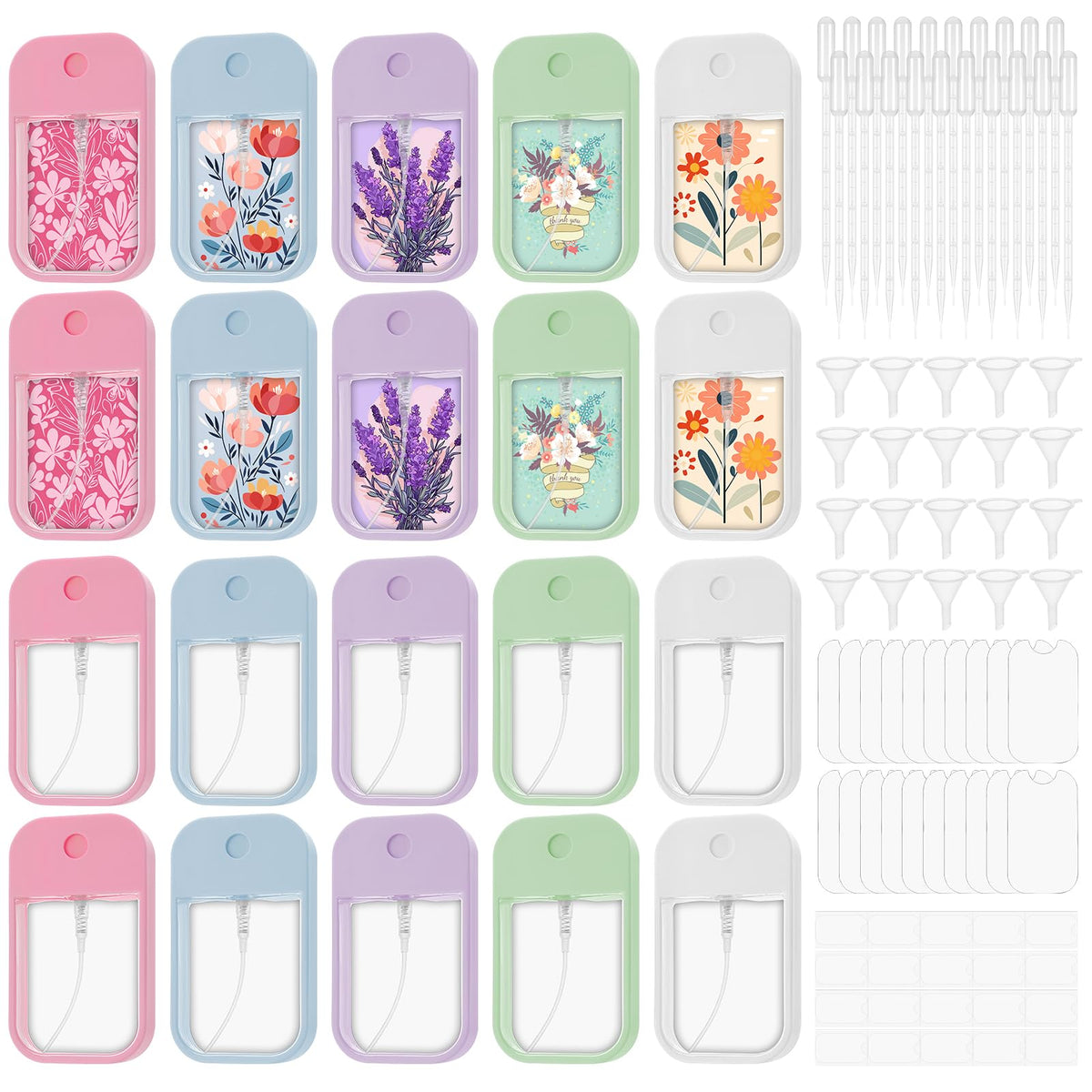 ZhouBoat perfume spray bottle 45ml card-style for portable fragrance on the go.