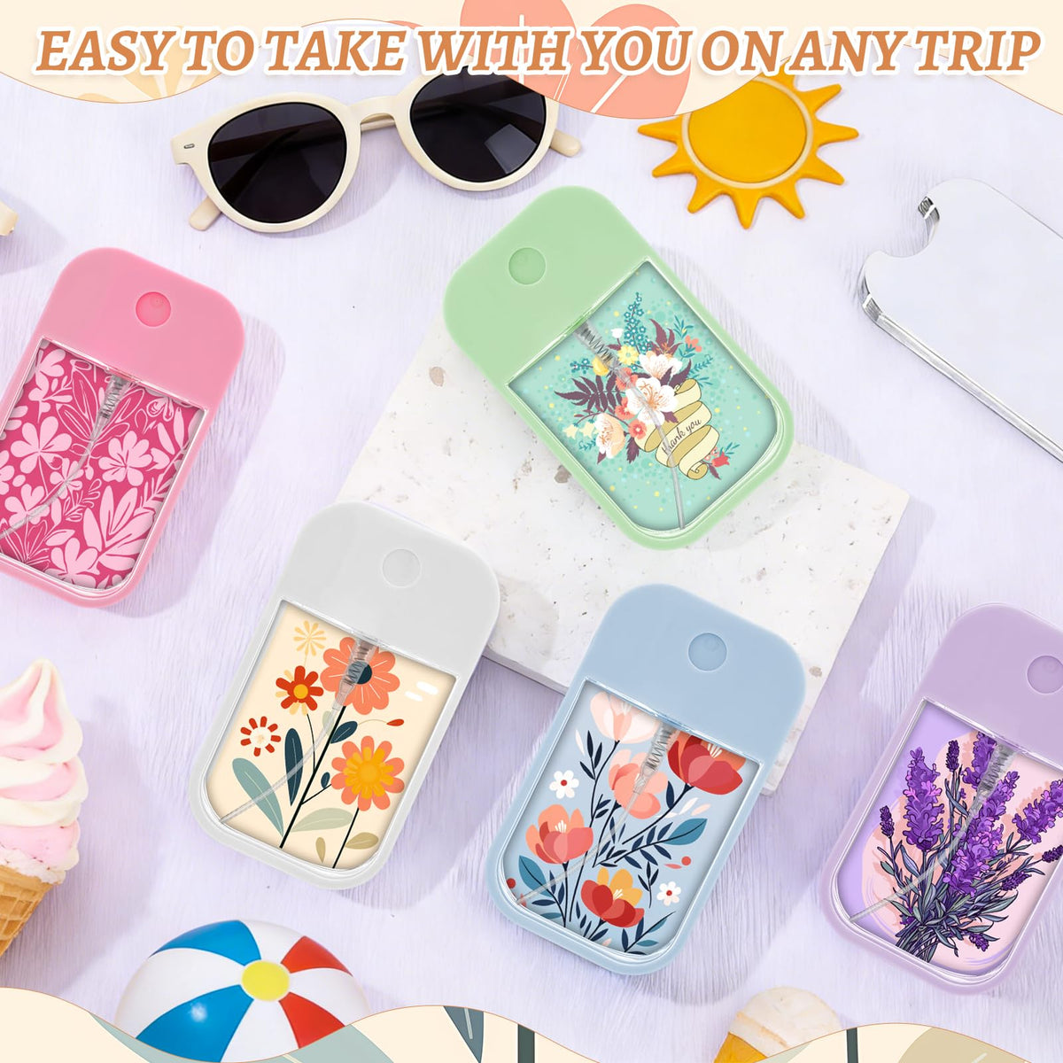 ZhouBoat pocket-size travel sprayer in purse, convenient carry.