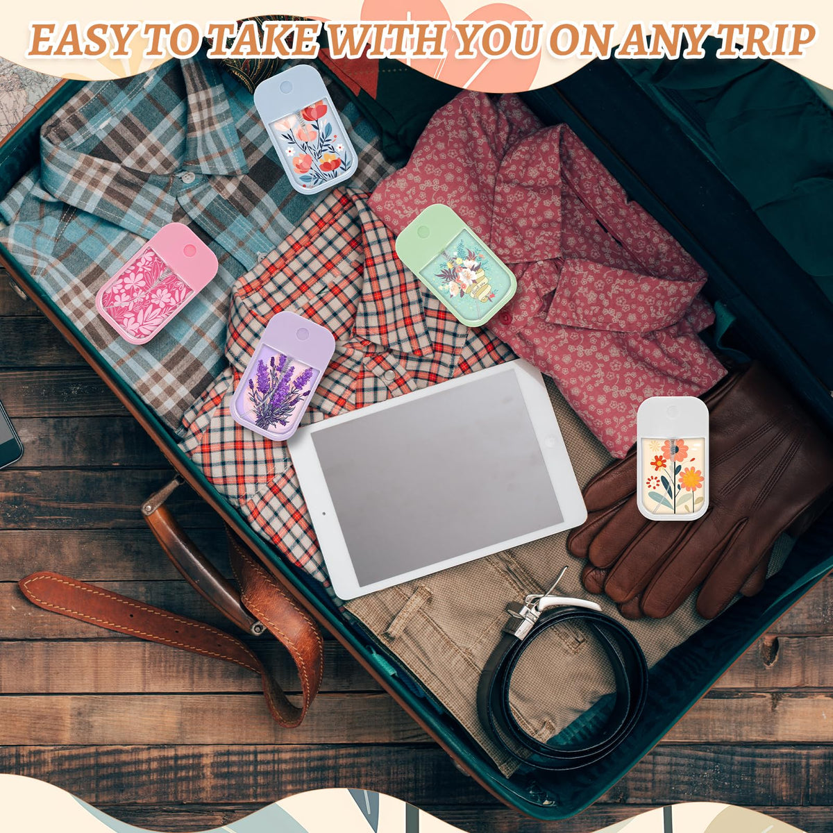 ZhouBoat travel-pack ideal for bulk sanitizers or facial mists.