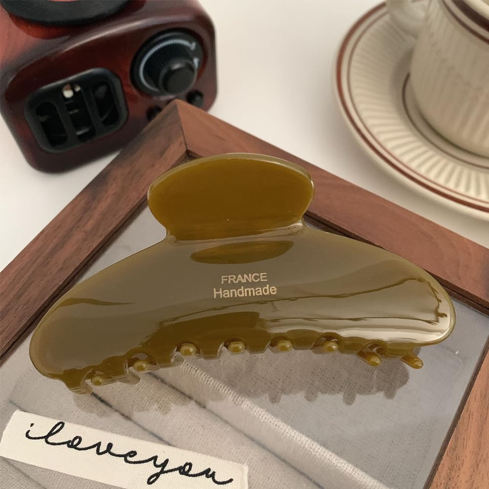 ZHOUMEIWENSP butterfly jaw clip with strong grip for snag-free styling