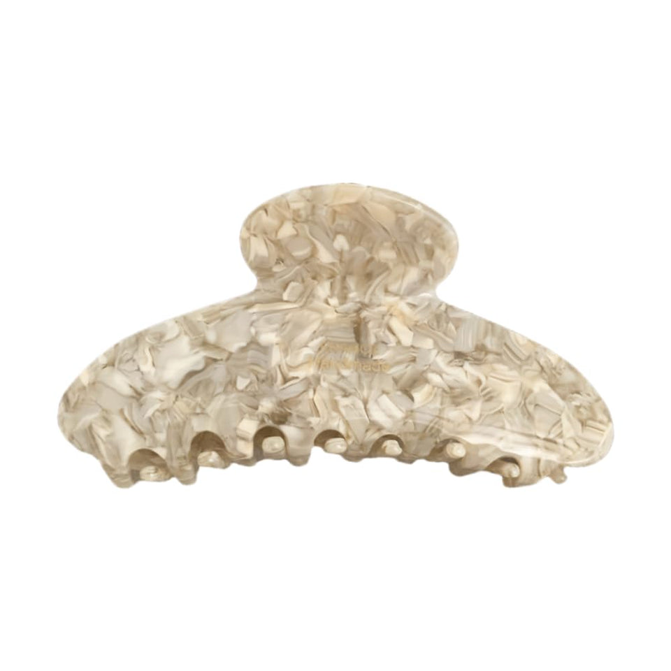 ZHOUMEIWENSP French butterfly clip close-up offering secure hold for thick hair.