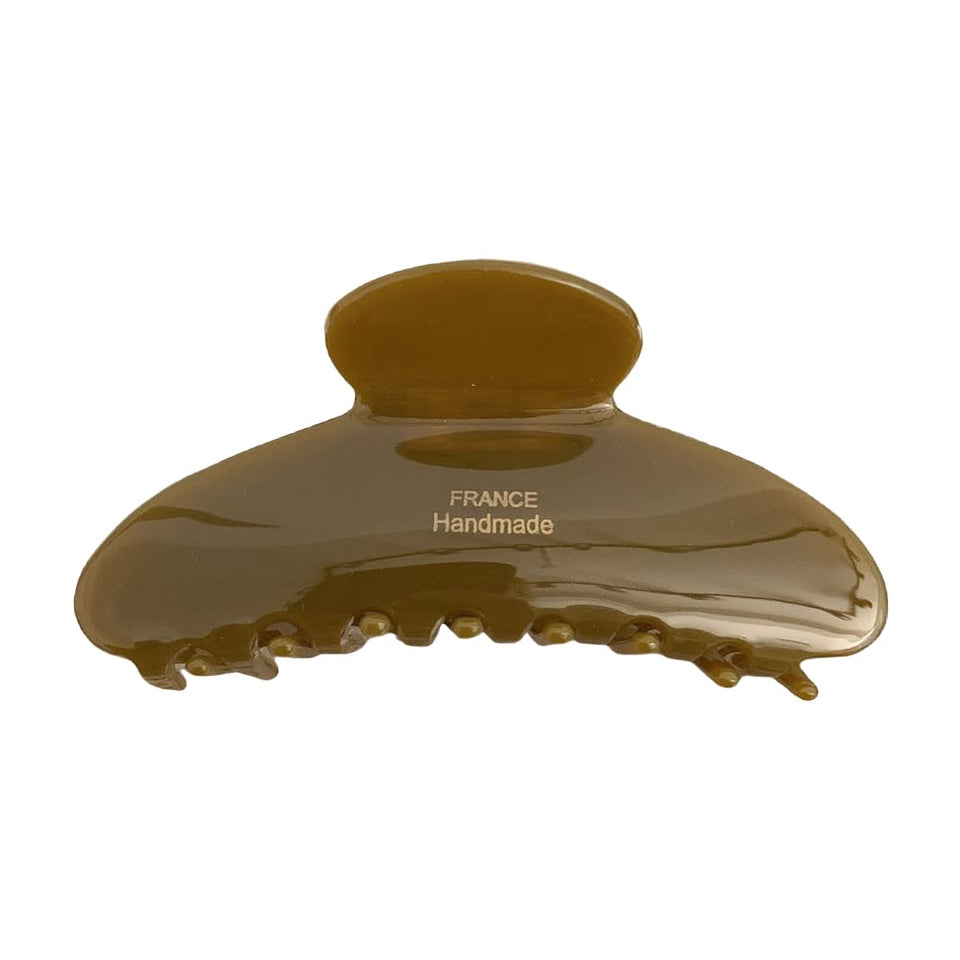 ZHOUMEIWENSP large olive-green hair claw clip for thick hair