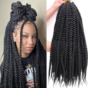 ZHTks Havana Twist crochet braids, pre-looped for quick installation and protection.
