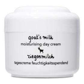 Ziaja goats milk night cream bottle supports overnight nourishment and restoration.