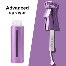 ZIBARBER 10oz bottle with wide mouth facilitates easy refills and versatile use.