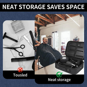 ZIBARBER carrying case keeps tools organized and portable