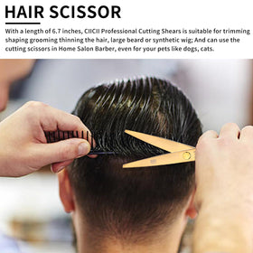 ZIBARBER complete cutting set ready for professional styling