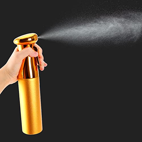 ZIBARBER fine mist spray nozzle provides even coverage for effortless styling.