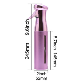 ZIBARBER plant mist application demonstrates gentle hydration for houseplants.