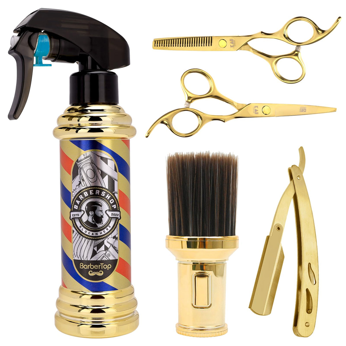 ZIBARBER professional scissors 6-inch blade for precise cuts