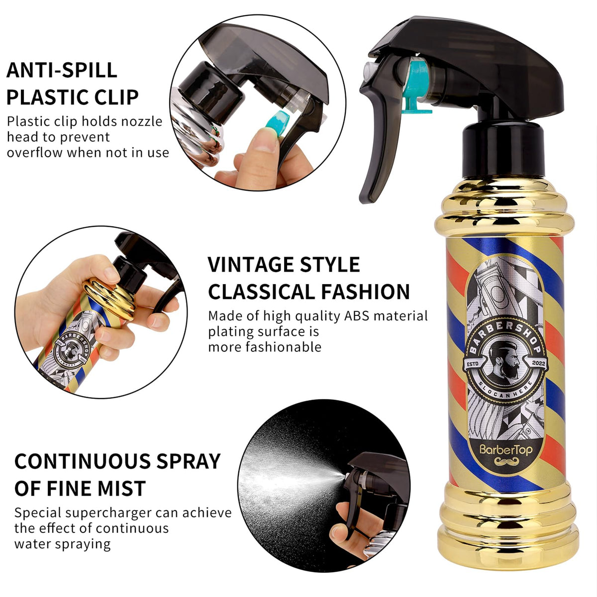 ZIBARBER professional razor included in the set