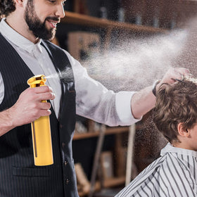 ZIBARBER versatile bottle for hair, cleaning solutions, and quick misting tasks.