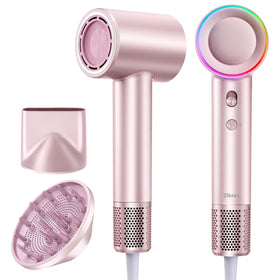 Zibtes high-speed hair dryer with 160k RPM motor for ultra-fast drying.