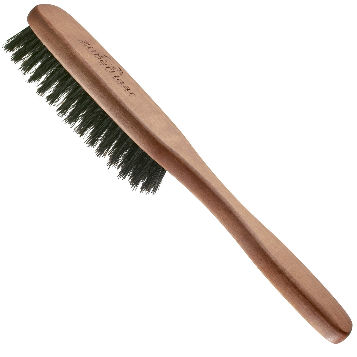ZilberHaar easy-clean brush simplifies maintenance after grooming sessions.
