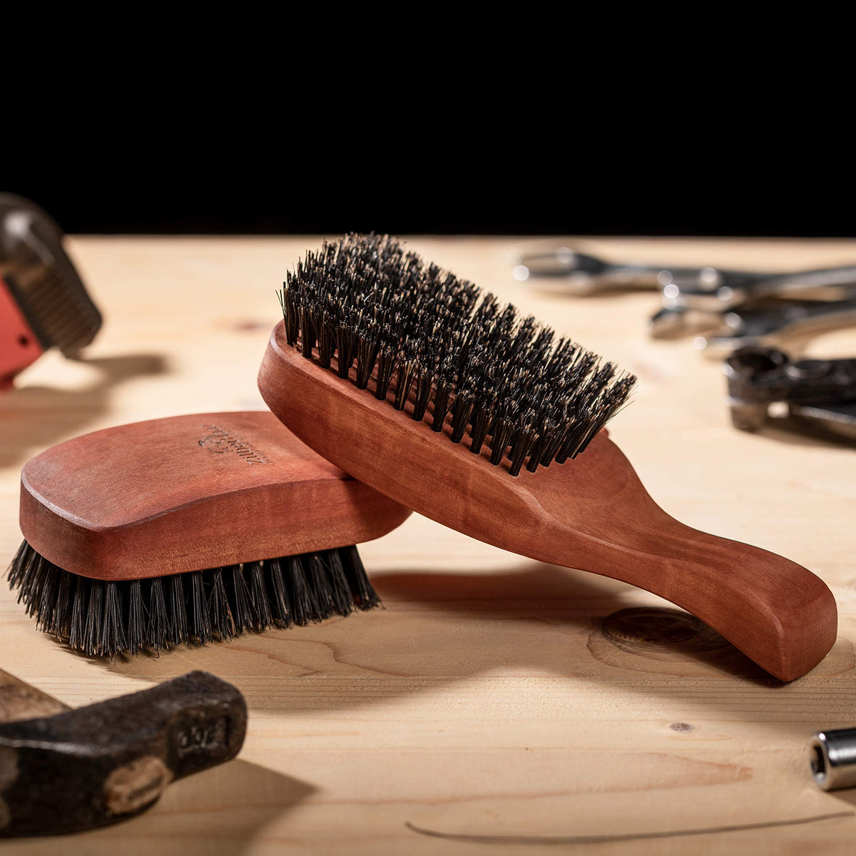 ZilberHaar Major massage exfoliate skin bristles for smoother skin and grooming.