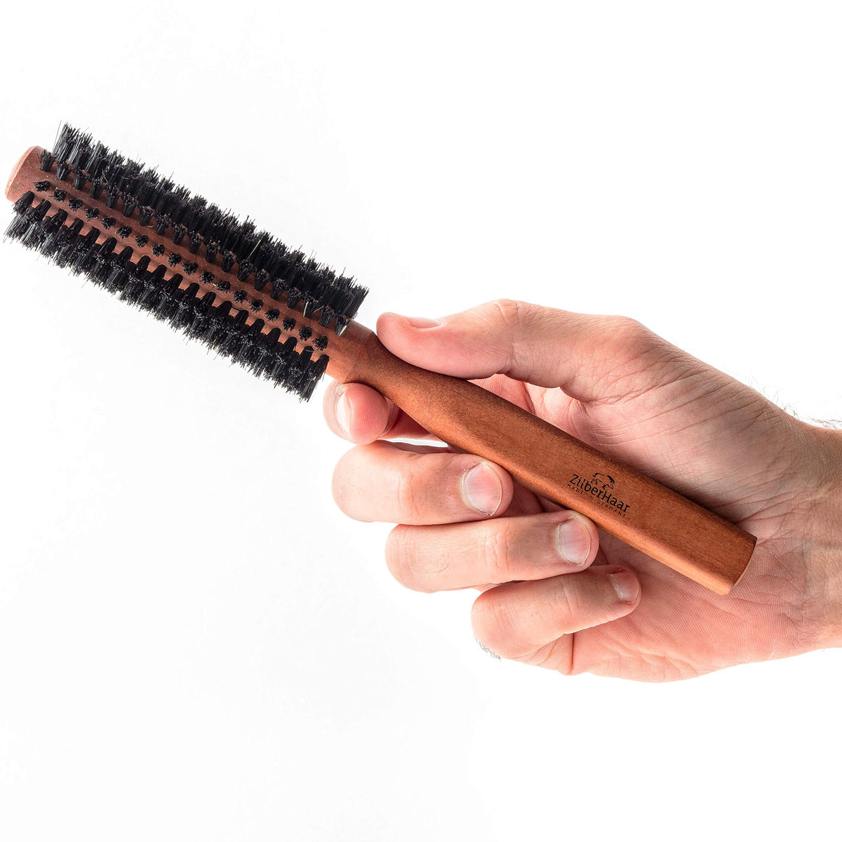 ZilberHaar Pearwood handle for comfortable grooming