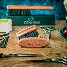 ZilberHaar natural bristles soften beard and reduce dandruff