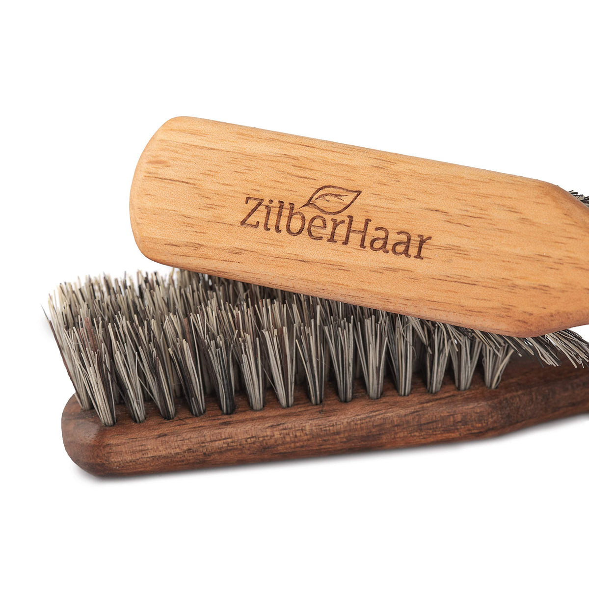 ZilberHaar vegan beard brush made in Europe with artisan craftsmanship.