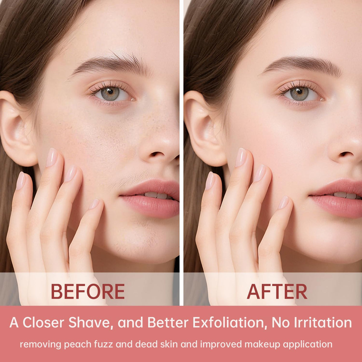 ZiLORA micro-guard blades for precise eyebrow shaping on sensitive skin