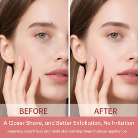 ZiLORA micro-guard blades for precise eyebrow shaping on sensitive skin