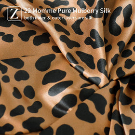 ZIMASILK adjustable elastic band silk bonnet for secure, comfortable fit night after night.