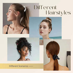 Perfect for ponytails and updos with minimal snagging