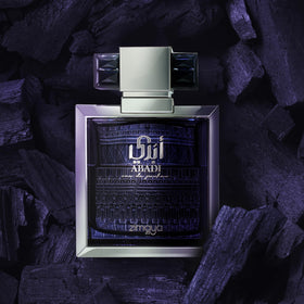 Zimaya Abadi Opulent bottle worn for day to night versatility.