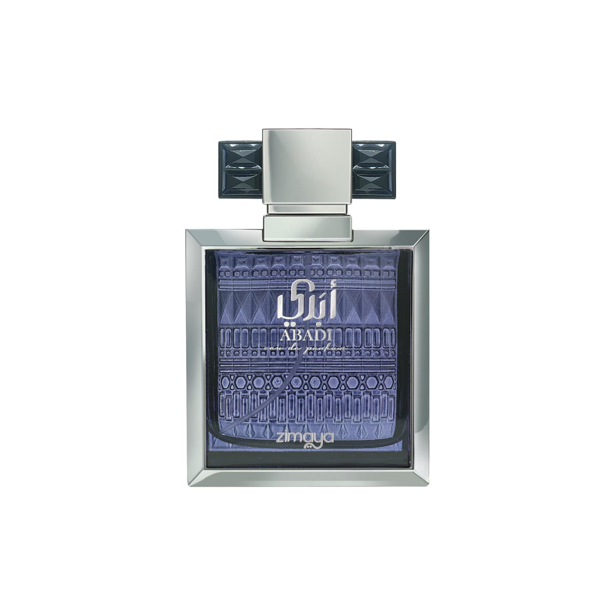 Zimaya Abadi Opulent top notes bottle evokes fresh daytime confidence.