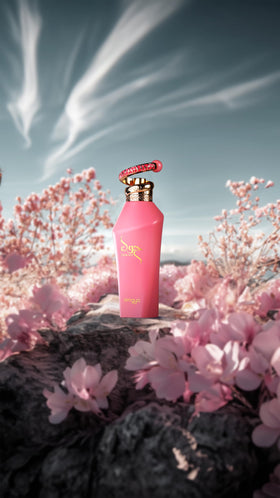 Zimaya Hawwa Pink rose notes hinting at a refined bouquet.